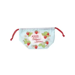 Sacs|Maison Ghibli Sacoche à Gousset Jiji Fraises 17 x 26 cm - Kiki la petite sorcière