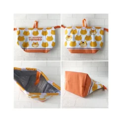 Sacs|Maison Ghibli Sacoche à Gousset Silhouette Chatbus 17 x 26 cm - Mon Voisin Totoro