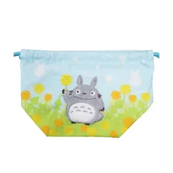 Sacs|Maison Ghibli Sacoche à Gousset Totoro Fleurs 17 x 26 cm - Mon Voisin Totoro