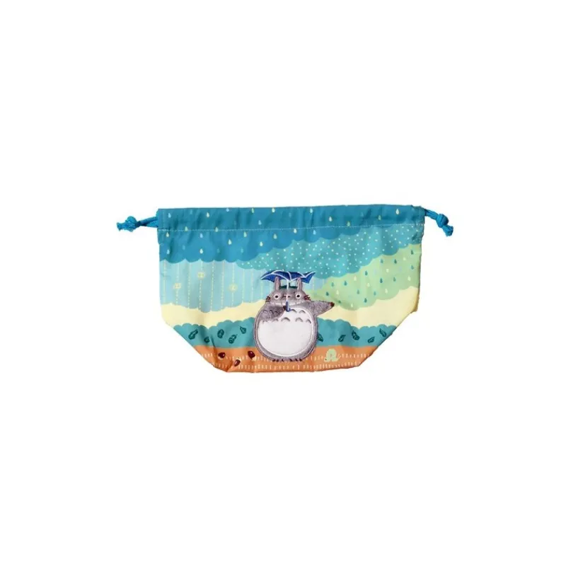 Sacs|Maison Ghibli Sacoche à Gousset Totoro sous la pluie 17 x 26 cm - Mon Voisin Totoro