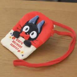Sacs|Maison Ghibli Sacoche mascotte Jiji 17 x 12 cm - Kiki la petite sorcière