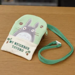 Sacs|Maison Ghibli Sacoche mascotte Totoro Gris 17 x 12 cm - Mon VoisinTotoro