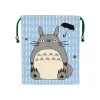 Sacs|Maison Ghibli Sacoche Tissu Bleue Totoro Gris - Mon Voisin Totoro