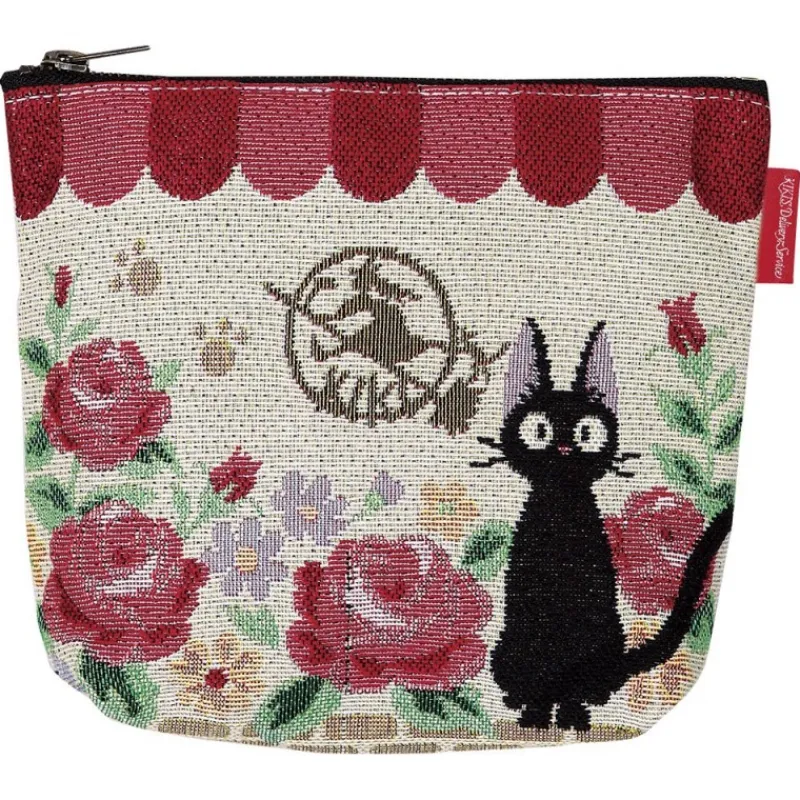 Sacs|Maison Ghibli Sacoche Tissu Jiji Parterre De Roses - Kiki la petite sorcière