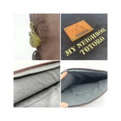 Sacs|Maison Ghibli Sacoche velours Totoro écusson - Mon Voisin Totoro