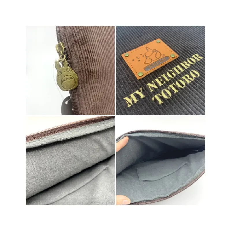 Sacs|Maison Ghibli Sacoche velours Totoro écusson - Mon Voisin Totoro