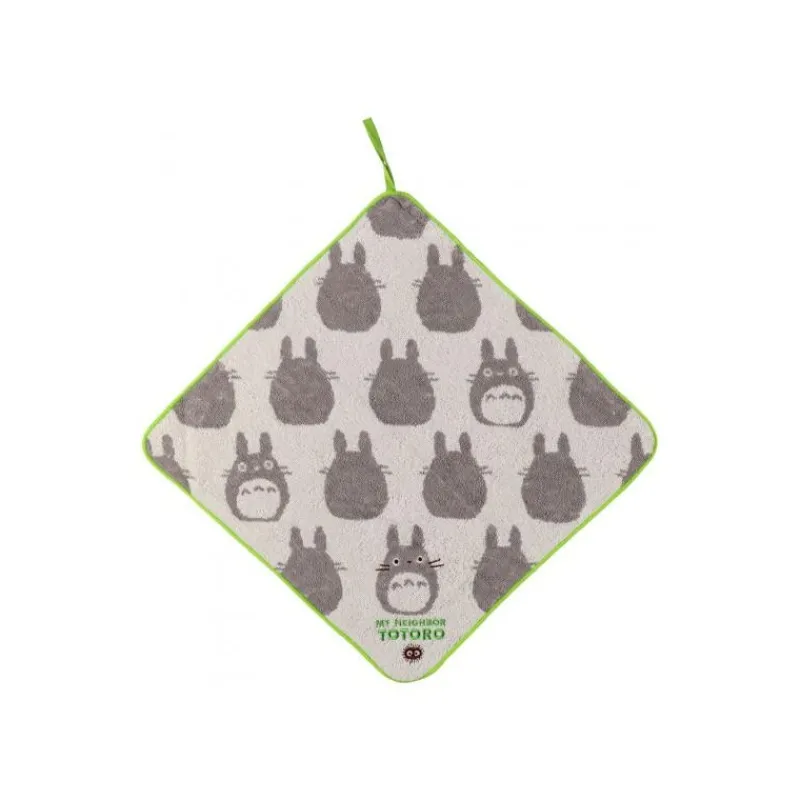 Linge De Maison|Maison Ghibli Serviette à passant Silhouette Totoro Gris - Mon Voisin Totoro