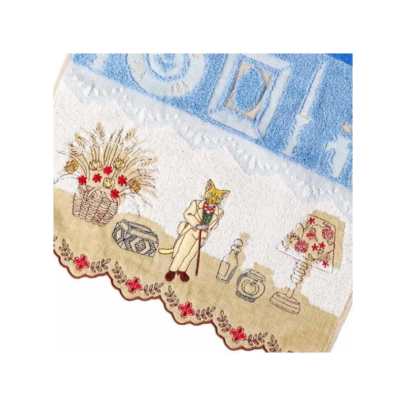 Linge De Maison|Maison Ghibli Serviette Baron Brocanteur 34x80 cm - Si tu tends l'oreille