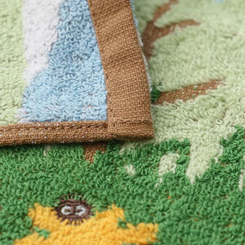 Linge De Maison|Maison Ghibli Serviette Course Totoro bleu & blanc 34x80 cm - Mon Voisin Totoro