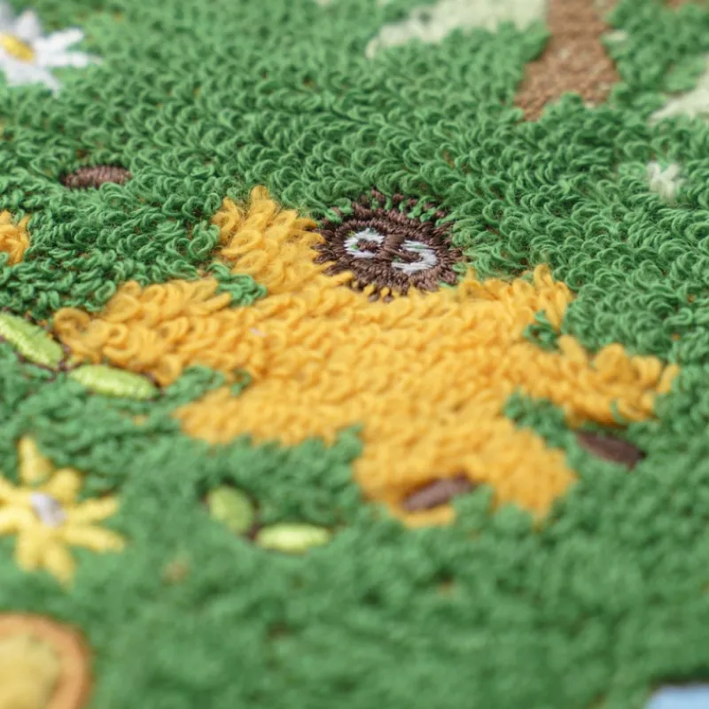 Linge De Maison|Maison Ghibli Serviette Course Totoro bleu & blanc 34x80 cm - Mon Voisin Totoro