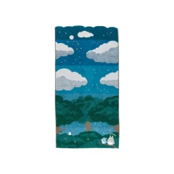 Linge De Maison|Maison Ghibli Serviette de bain Sous la lune 60 x 120 cm - Mon Voisin Totoro