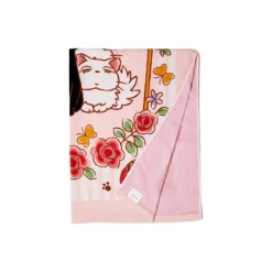Linge De Maison|Maison Ghibli Serviette de plage Jiji & Lily 85 x 115 cm - Kiki la petite sorcière
