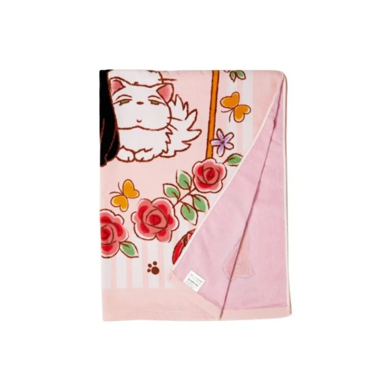 Linge De Maison|Maison Ghibli Serviette de plage Jiji & Lily 85 x 115 cm - Kiki la petite sorcière