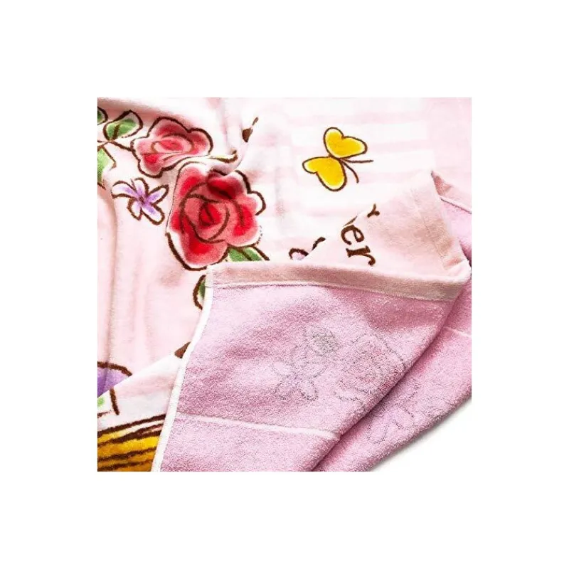 Linge De Maison|Maison Ghibli Serviette de plage Jiji & Lily 85 x 115 cm - Kiki la petite sorcière