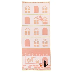 Linge De Maison|Maison Ghibli Serviette Jiji Coin de rue 34x80 cm - Kiki la petite sorcière