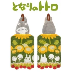 Linge De Maison|Maison Ghibli Serviette Mascotte Totoro Gris  20x45 cm- Mon Voisin Totoro