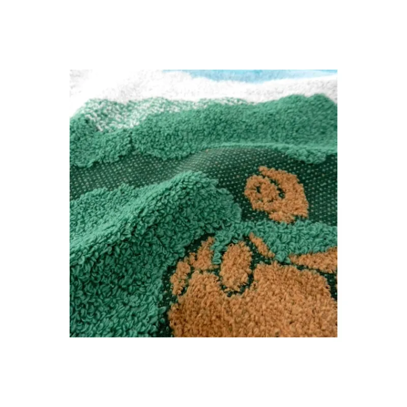 Linge De Maison|Maison Ghibli Serviette Robot Jardinier 34x80 cm - Le Château dans le ciel