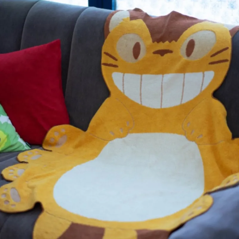 Linge De Maison|Maison Ghibli Serviette silhouette Chatbus 87 x 120 cm - Mon voisin Totoro