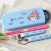 Cuisine Et Table|Maison Ghibli Set Baguettes Cuillère Fourchette Ponyo dans la mer - Ponyo sur la fa