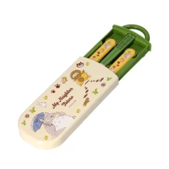 Cuisine Et Table|Maison Ghibli Set Baguettes Cuillère Fourchette Totoro & Chatbus - Mon Voisin Totor