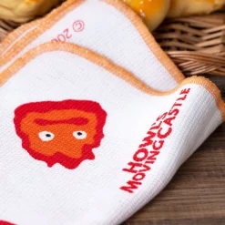 Cuisine Et Table|Maison Ghibli Set de 2 Torchons Calcifer - Le Château ambulant