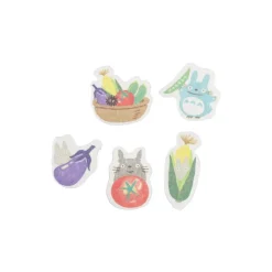 Petit Matériel|Maison Ghibli Set de stickers Break Time Légumes - Mon Voisin Totoro