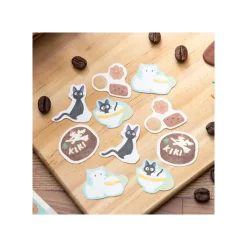 Petit Matériel|Maison Ghibli Set de stickers Break Time Cookies - Kiki la petite sorcière