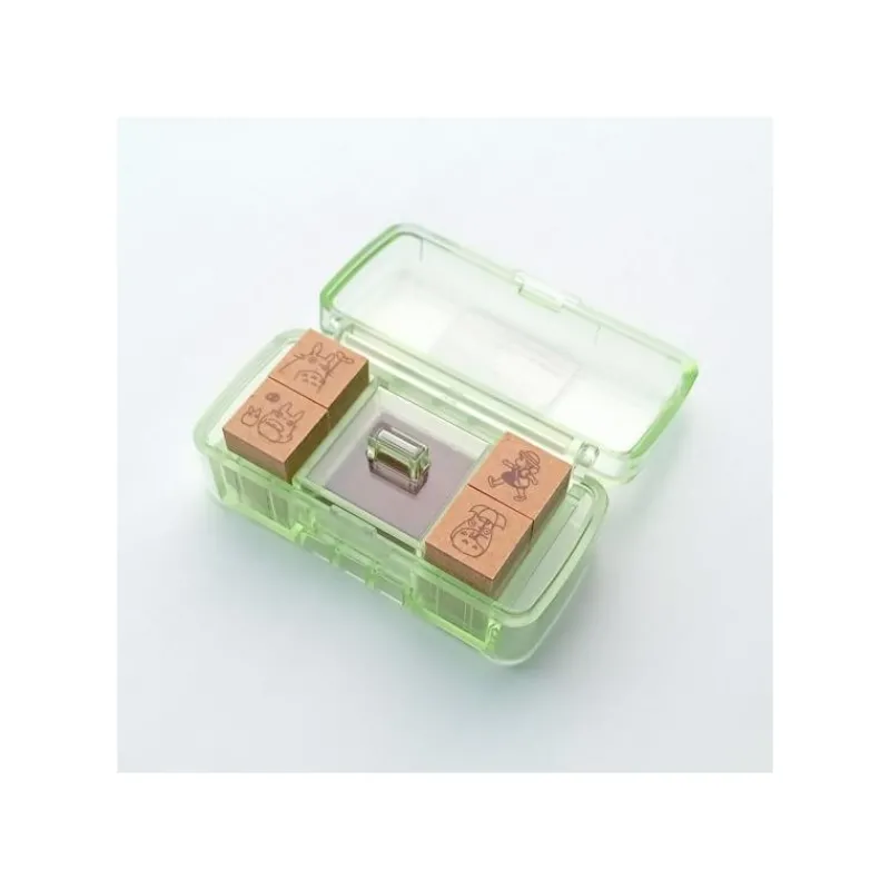 Petit Matériel|Maison Ghibli Set de Tampons Rouge Totoro & Mei - Mon Voisin Totoro