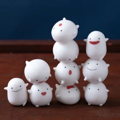 Jouets|Maison Ghibli Set Figurines Nosechara Warawara - Le Garçon et le Héron