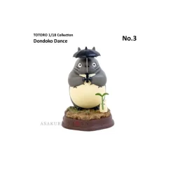 Statues|Maison Ghibli Statue Collection Stop Motion Totoro Gris Dondoko Pose 3 - Mon Voisin