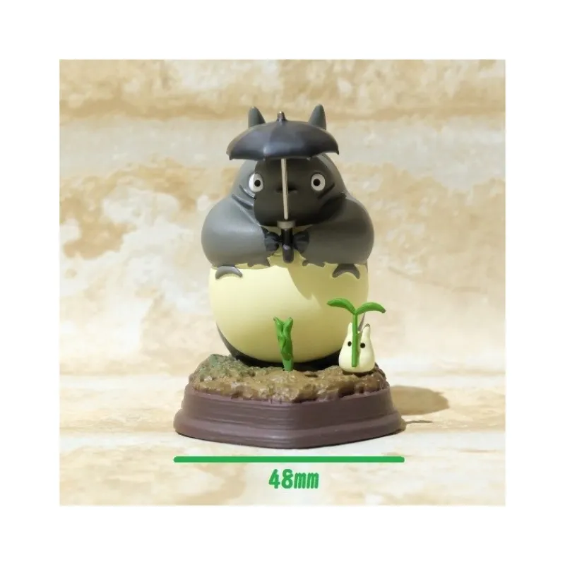 Statues|Maison Ghibli Statue Collection Stop Motion Totoro Gris Dondoko Pose 5 - Mon Voisin