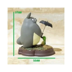 Statues|Maison Ghibli Statue Collection Stop Motion Totoro Gris Dondoko Pose 11 - Mon Voisi
