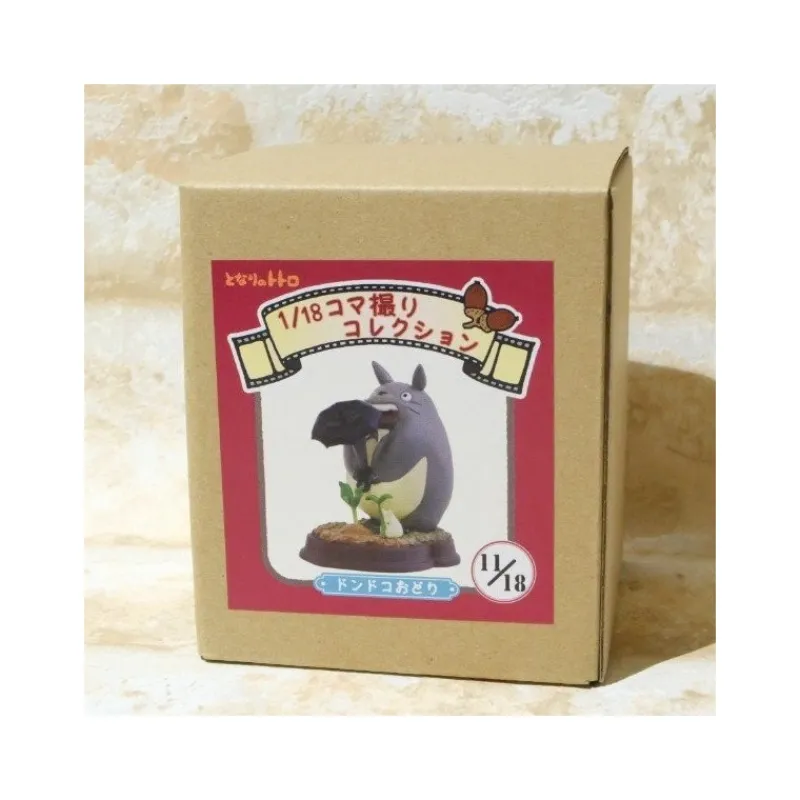 Statues|Maison Ghibli Statue Collection Stop Motion Totoro Gris Dondoko Pose 11 - Mon Voisi