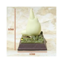 Statues|Maison Ghibli Statue Collection Stop Motion Totoro Blanc Course Pose 2 - Mon Voisin