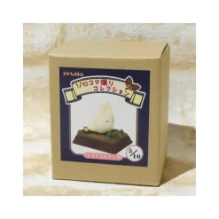 Statues|Maison Ghibli Statue Collection Stop Motion Totoro Blanc Course Pose 5 - Mon Voisin