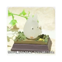 Statues|Maison Ghibli Statue Collection Stop Motion Totoro Blanc Course Pose 6 - Mon Voisin