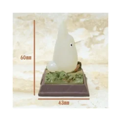 Statues|Maison Ghibli Statue Collection Stop Motion Totoro Blanc Course Pose 7 - Mon Voisin