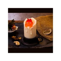 Statues|Maison Ghibli Statue lumineuse Calcifer Bougie - Le Château ambulant