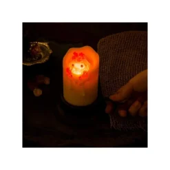 Statues|Maison Ghibli Statue lumineuse Calcifer Bougie - Le Château ambulant