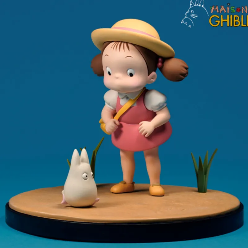 Éditions Limitées|Maison Ghibli Statue Mei et petit Totoro - Mon Voisin Totoro