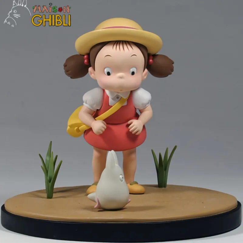 Éditions Limitées|Maison Ghibli Statue Mei et petit Totoro - Mon Voisin Totoro