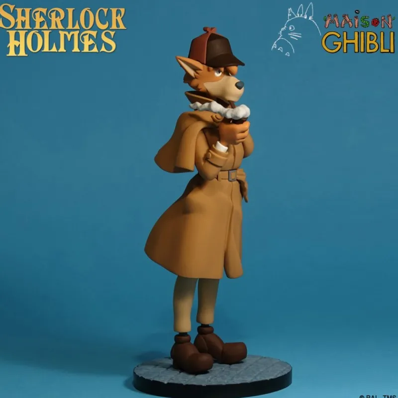 Éditions Limitées|Maison Ghibli Statue SHERLOCK HOLMES - Semic Animation Collection