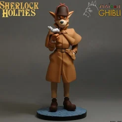 Éditions Limitées|Maison Ghibli Statue SHERLOCK HOLMES - Semic Animation Collection