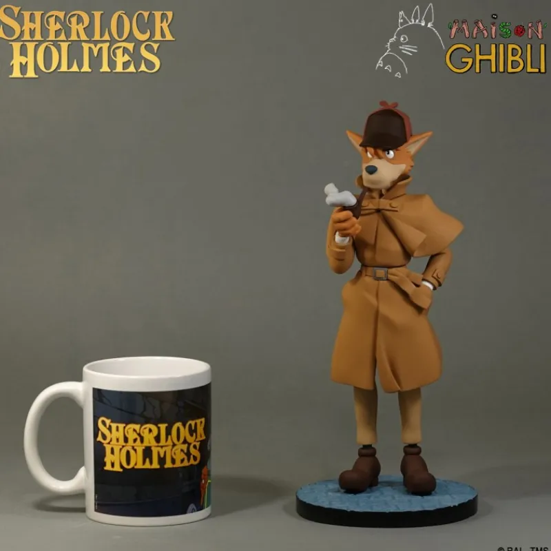 Éditions Limitées|Maison Ghibli Statue SHERLOCK HOLMES - Semic Animation Collection