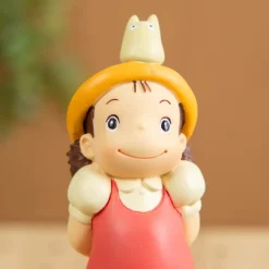 Décoration|Maison Ghibli Statue Soliflore Mei & Totoro Blanc - Mon Voisin Totoro