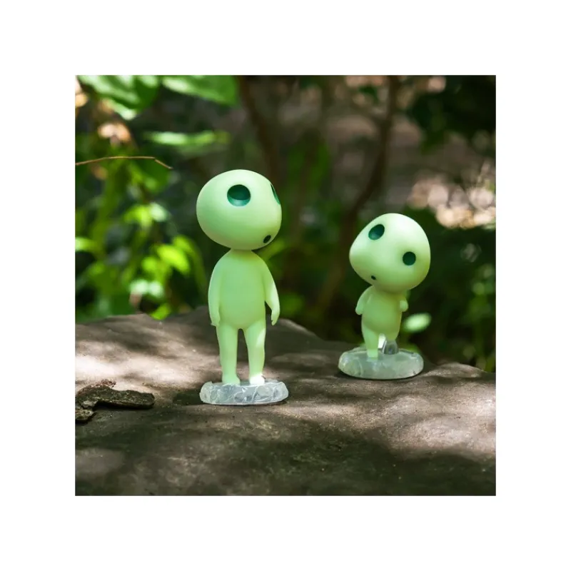 Statues|Maison Ghibli Statuette Kodama assis - Princesse Mononoké