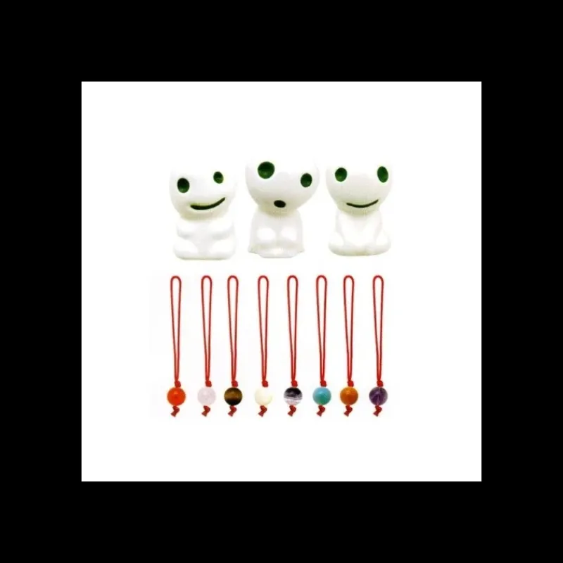 Statues|Maison Ghibli Statuette Kodama B & 1 Blind Pierre de Pouvoir - Princess Mononoké