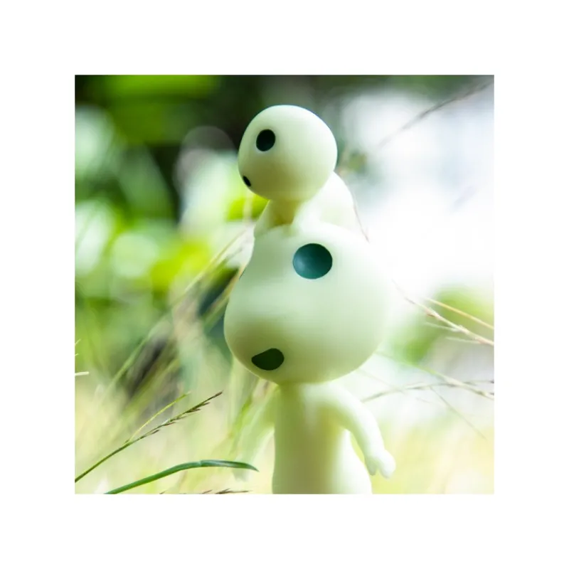 Statues|Maison Ghibli Statuette petit et grand Kodama - Princesse Mononoké