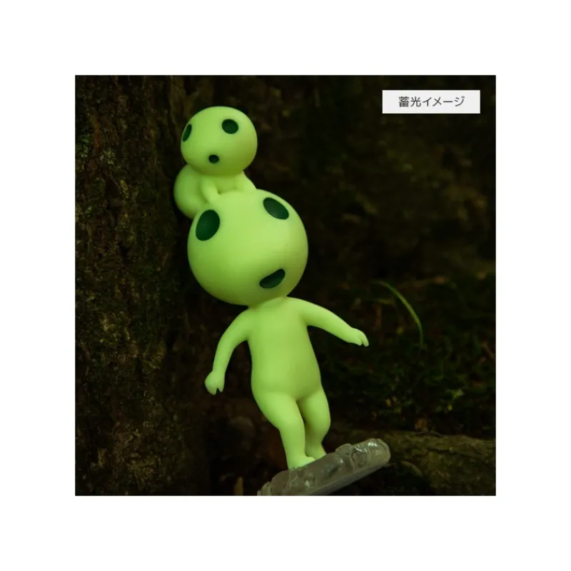 Statues|Maison Ghibli Statuette petit et grand Kodama - Princesse Mononoké