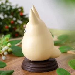 Statues|Maison Ghibli Statuette Totoro blanc surpris - Mon Voisin Totoro